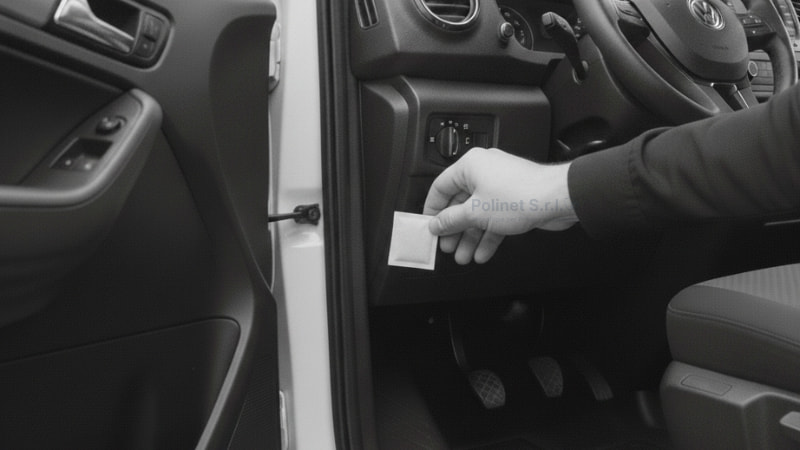 Localizzatore bluethoot adesivo da nascondere in auto